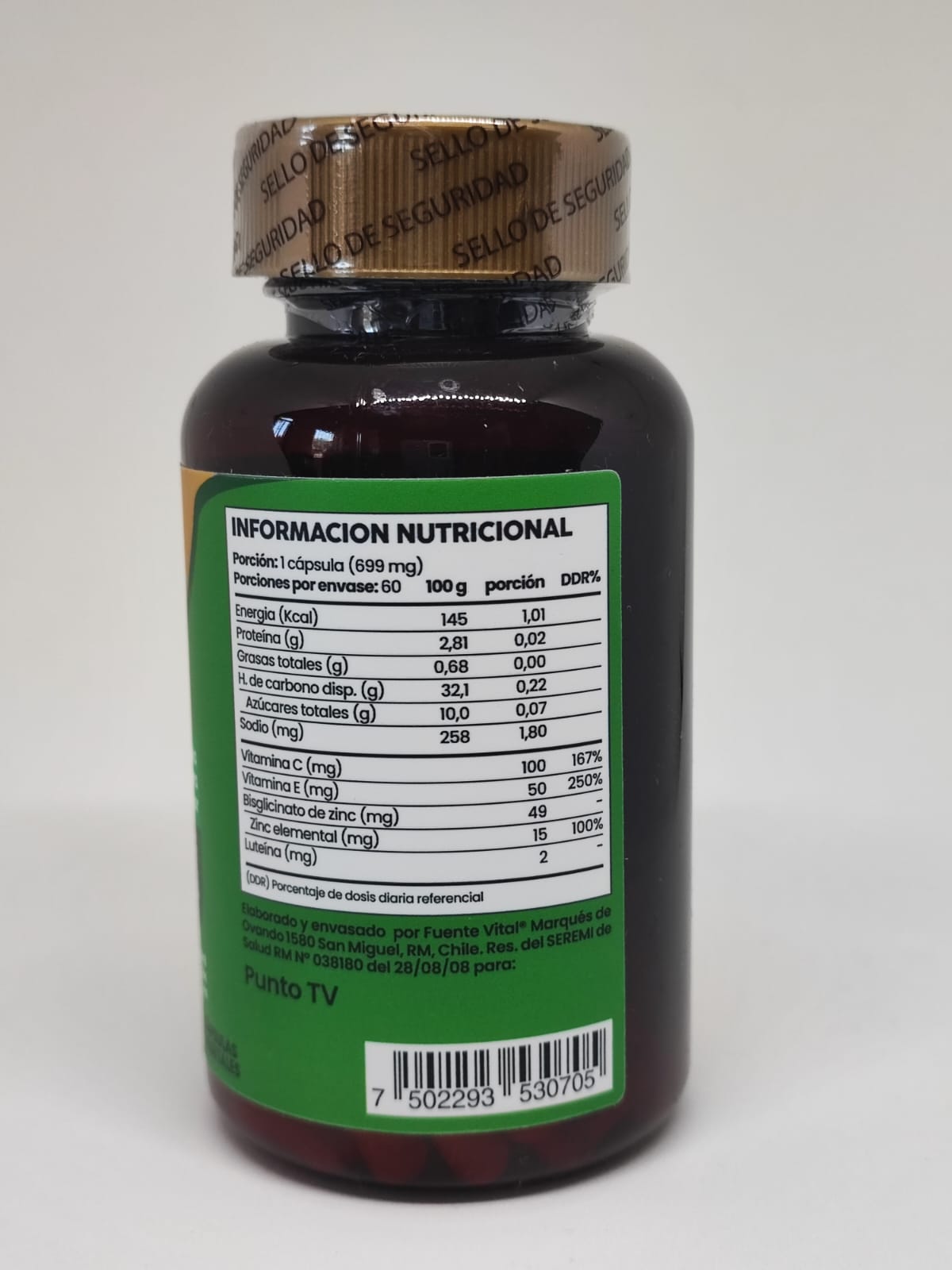 ZOOONE® Protección y Salud Ocular | 100% NATURAL 60 cap
