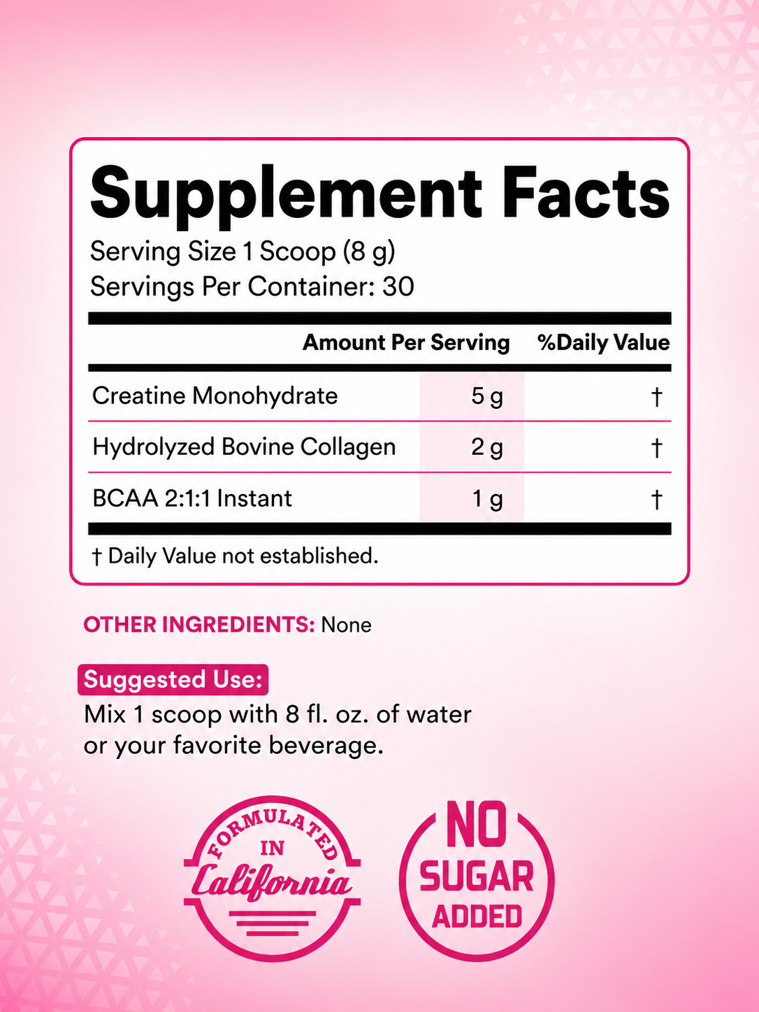 Creatina for woman Monohydrate – Old School® | 240 g