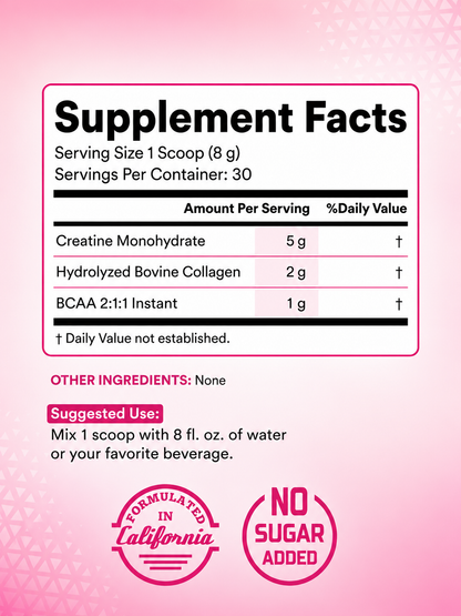 Creatina for woman Monohydrate – Old School® | 240 g