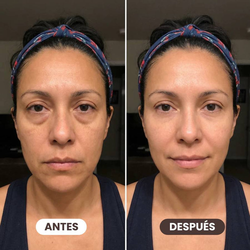 Antes y después, la misma persona